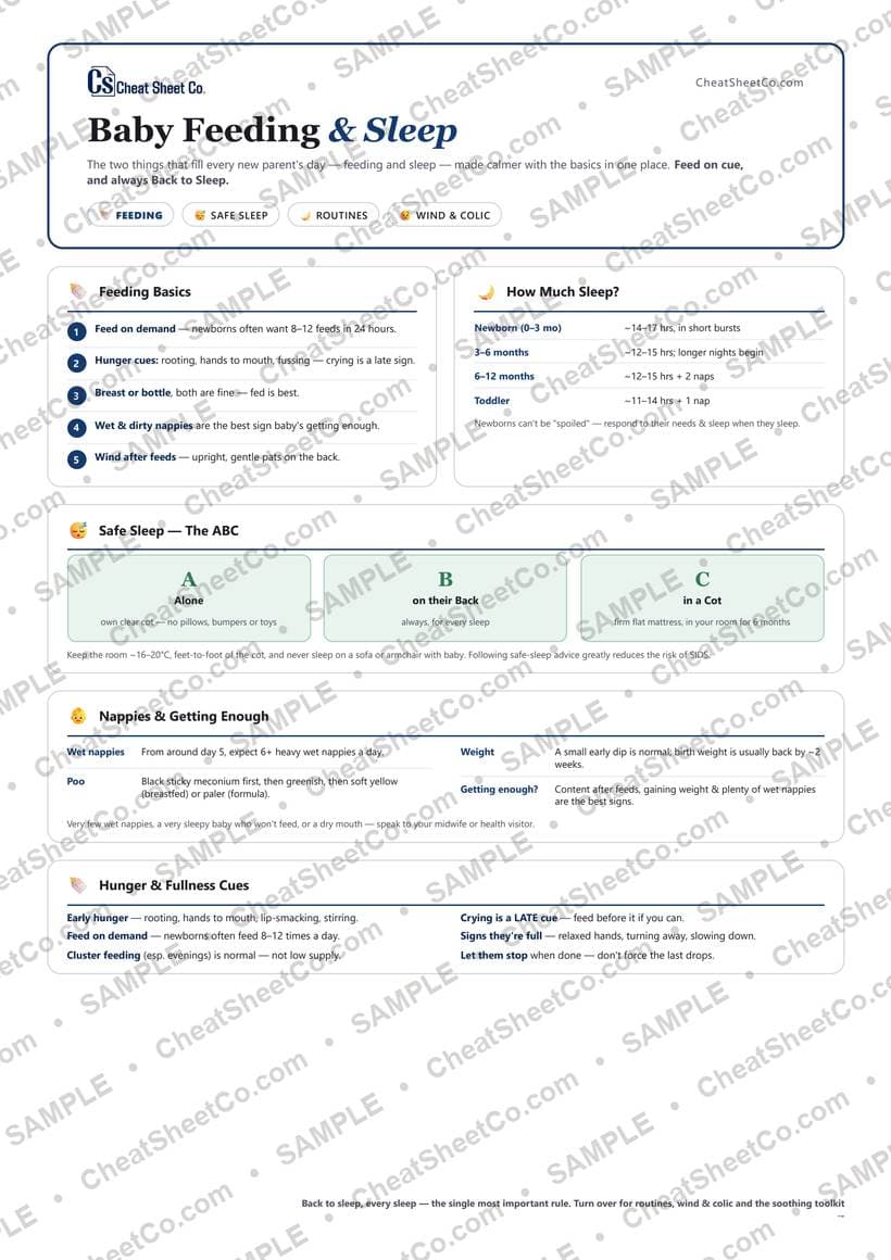 Baby Feeding & Sleep preview